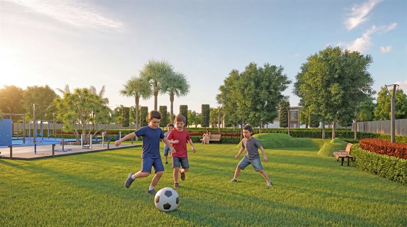 Garden & Central Lawn
